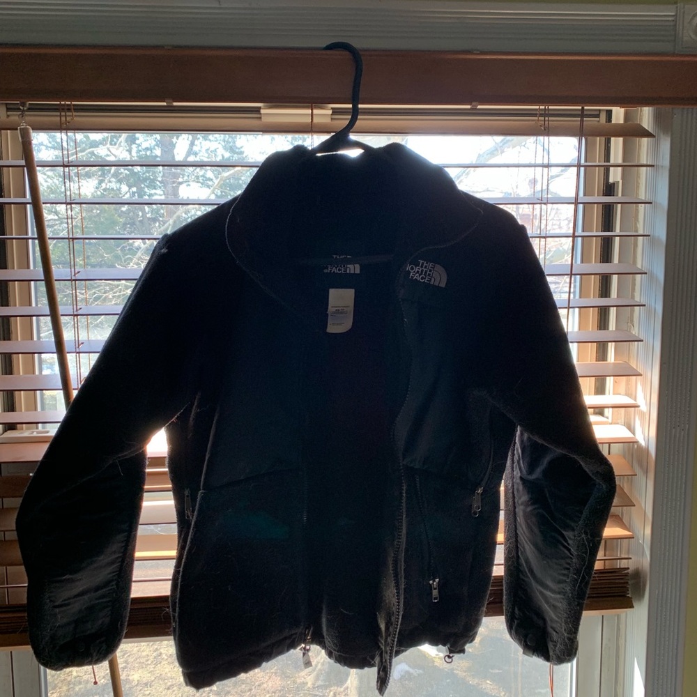 Black north face women's XS Denali fleece jacket